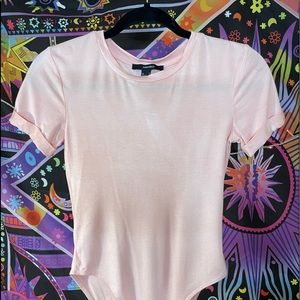 Pink Forever 21 leotard